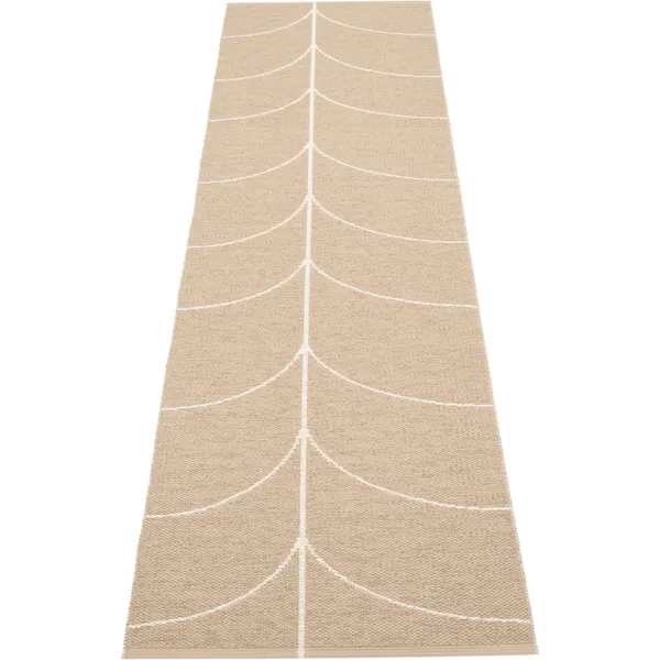 Leif Plastmatte Light Nougat / Vanilla 70x270 cm