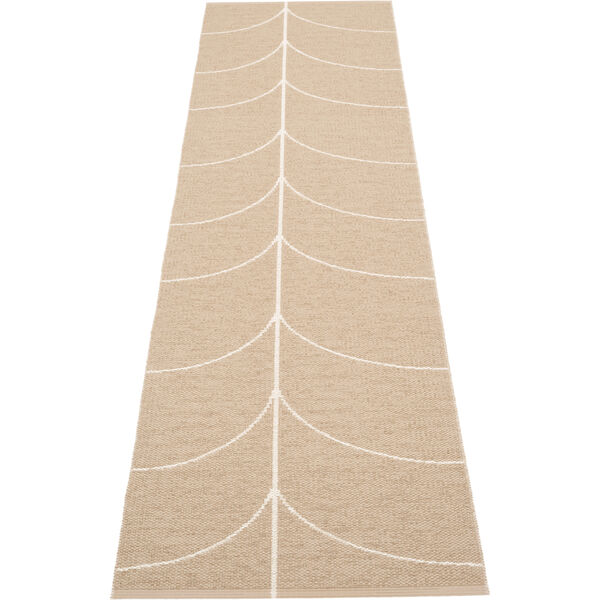 Leif Plastmatte Light Nougat / Vanilla 70x270 cm