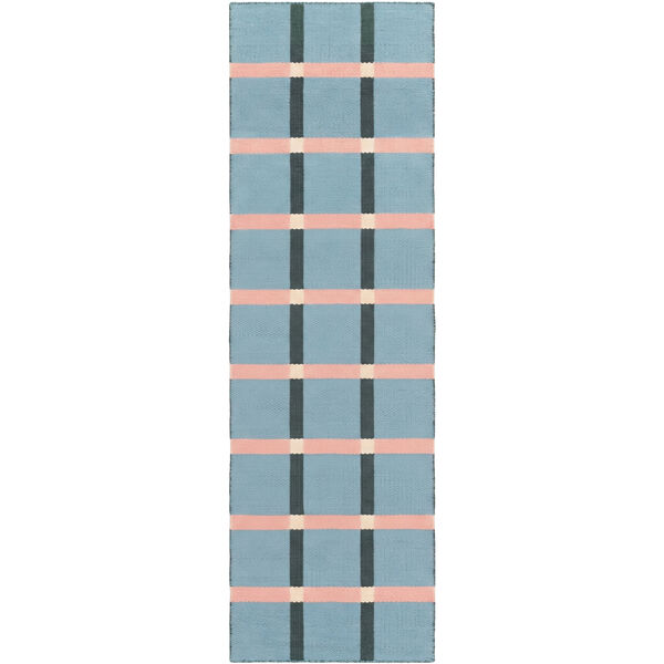 Mosaic Villamatto 75x250 cm Sininen