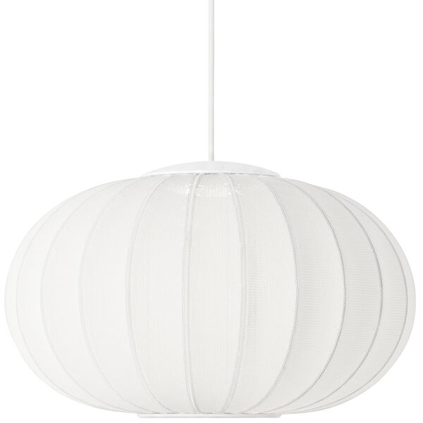 Knit-Wit Pendel Oval Ø57 cm LED Cloud White