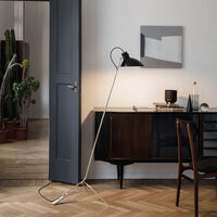 VV Cinquanta Gulvlampe Messing / Sort
