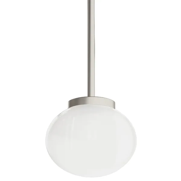 Ovoid Pendel Enkel Rustfrit Stål
