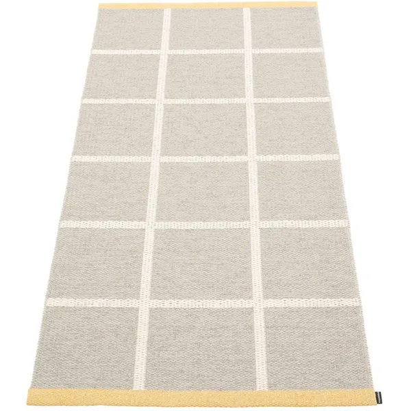 Criss Plastikmåtte Linen / Vanilla / Pale Yellow 70x150 cm