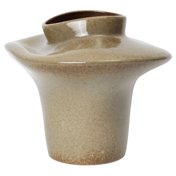 Evio Vase H22 cm Elm Green