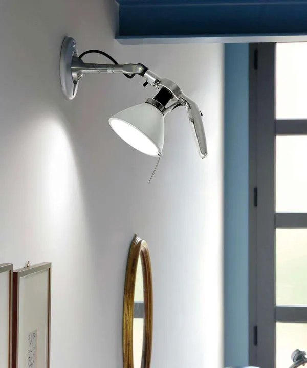 Fortebraccio Spot 60w E14 Wall Lamp Metal