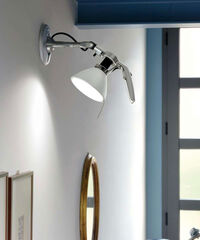 Fortebraccio Spot 60w E14 Wall Lamp Metal