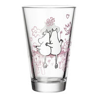 Moomin Glas 2-pack Kärlek 30