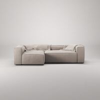 Grand Kolmipaikkainen Sohva Divaani Vasen Sandshell Beige