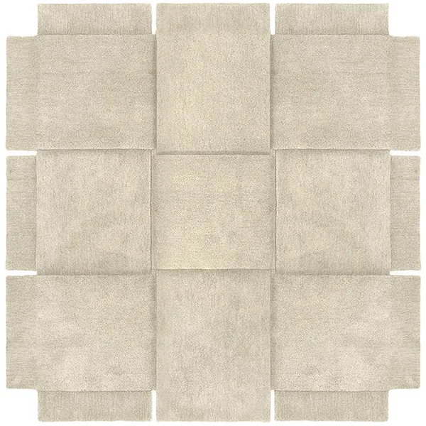 Basket Matta Beige 180x180 cm