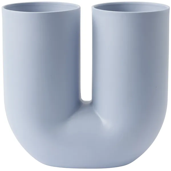 Kink Vase 26 cm Lyseblå