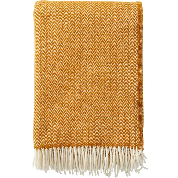 Chevron Plaid 130x200 cm Caramel