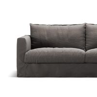 Verhoilu Le Grand Air Nou Kolmipaikkaiselle Sohvalle Pellava Smokey Granite