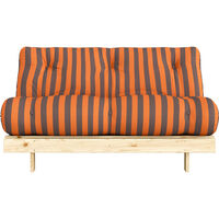 Roots Sovesofa 140x200 cm Orange / Brun