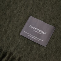 Mohair Pläd 130x170 cm Moss Green