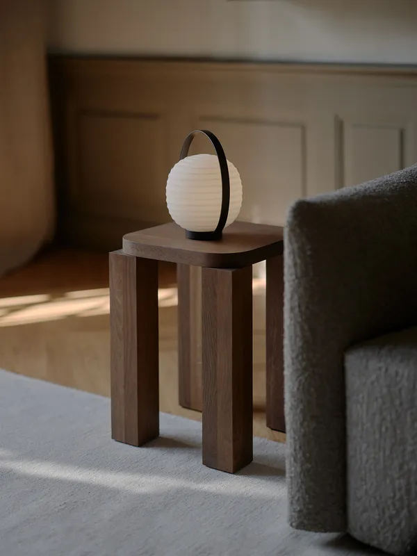 Lantern Portabel Lampe Hvit