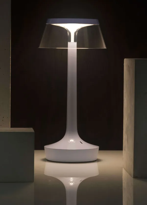 Bon Jour Unplugged Bordlampe Bærbar Faded Blue