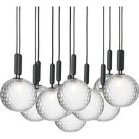 Miira 13 Lysekrone 980 mm Rock Grey / Klar