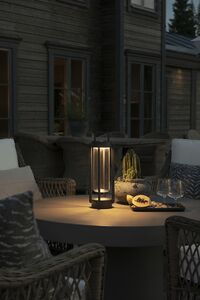 Otranto Bordlampe Bærbar Svart