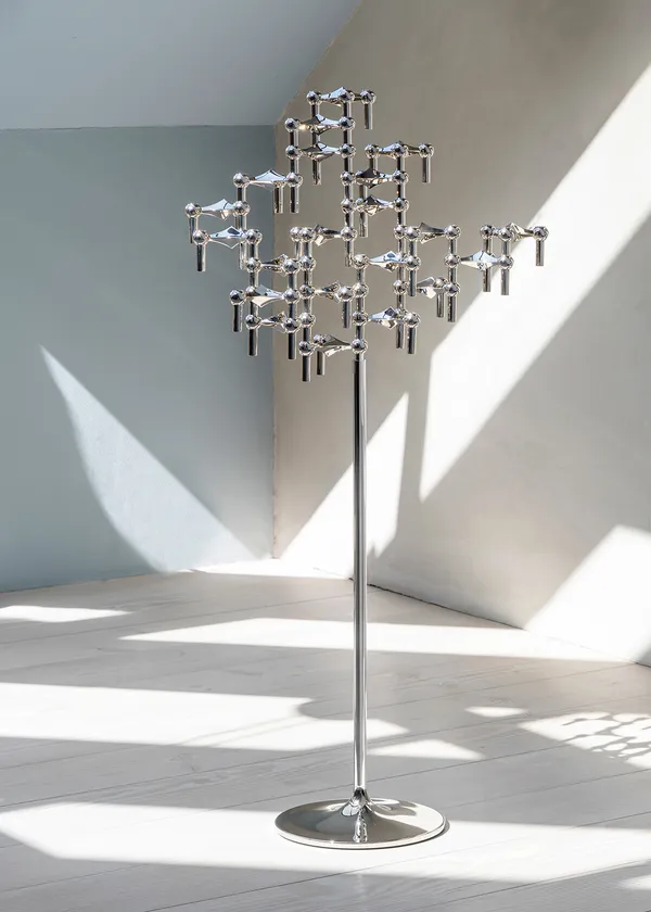 Kandelaber 70 cm Chrome