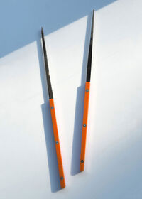 Bistrot Solid Spisepinde 2-pak Orange