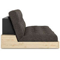 Base Sofa Bed Black Night / Mellow Brown