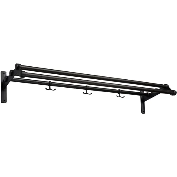 Nostalgi 291 Hatthylla 100 cm Svart / Svartbetsad Ek