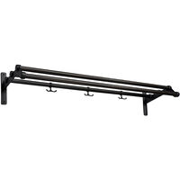 Nostalgi 291 Hatthylla 100 cm Svart / Svartbetsad Ek