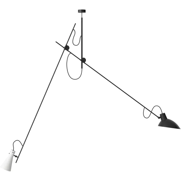 VV Cinquanta Loftslampe Sort / Hvid
