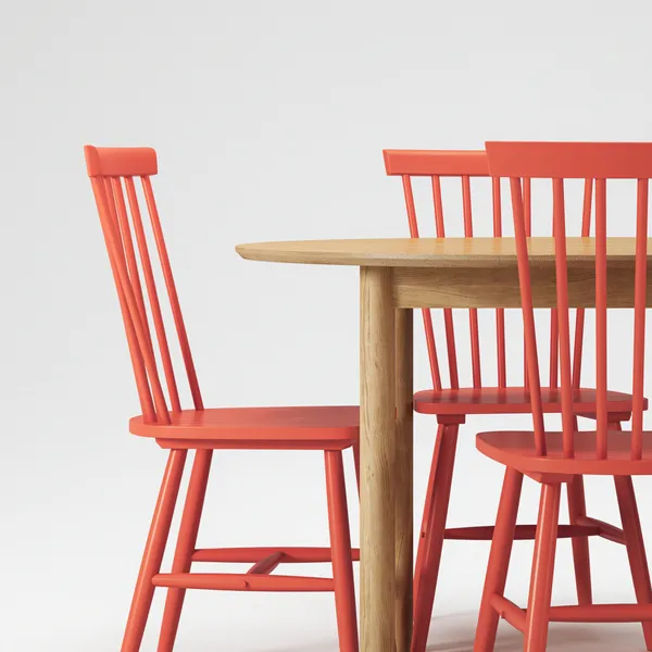 Wood Matgrupp Ek / Orange