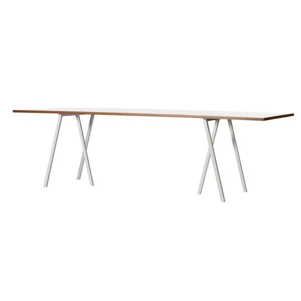 Loop Stand Bord 160 cm Vit
