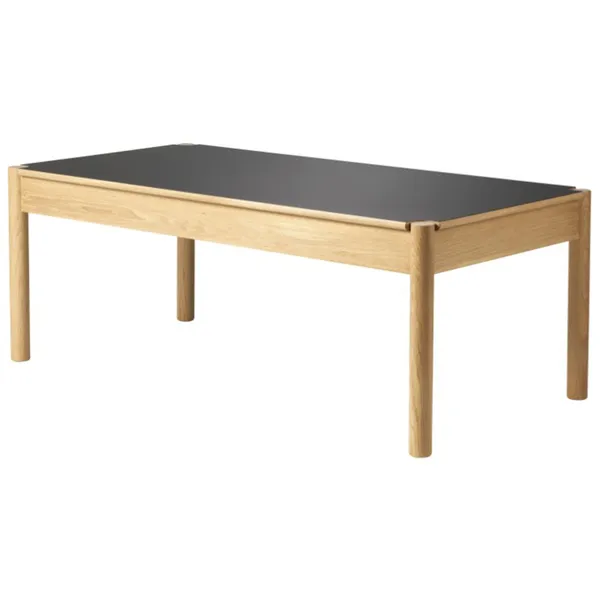 C44 Sohvapöytä Tammi / Linoleumi 60x120 cm