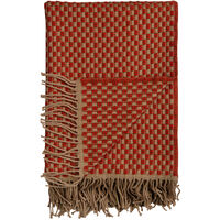 Isak Plaid 150x210 cm Red Sumac