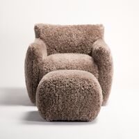 Le Petite Sittpuff Soft Taupe
