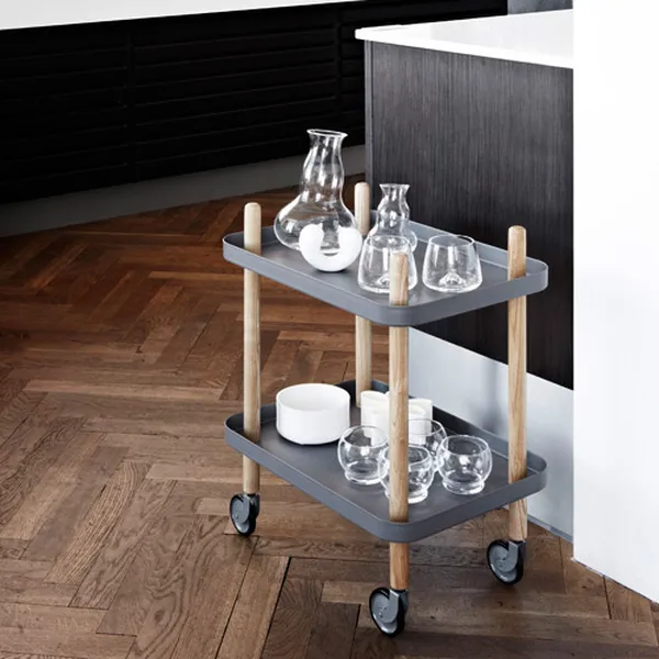 Block Bord Svart