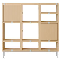 Stacked Configuration 3 Säilytys hylly Tammi