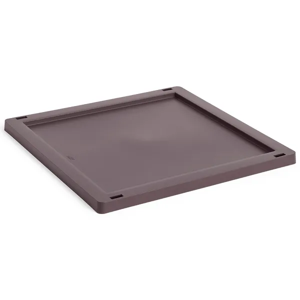 Colour Crate Plastic Medium Square / Cube Låg Bordeaux
