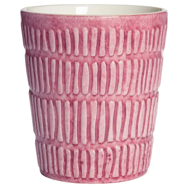 Stripes Mugg 30 cl Rosa