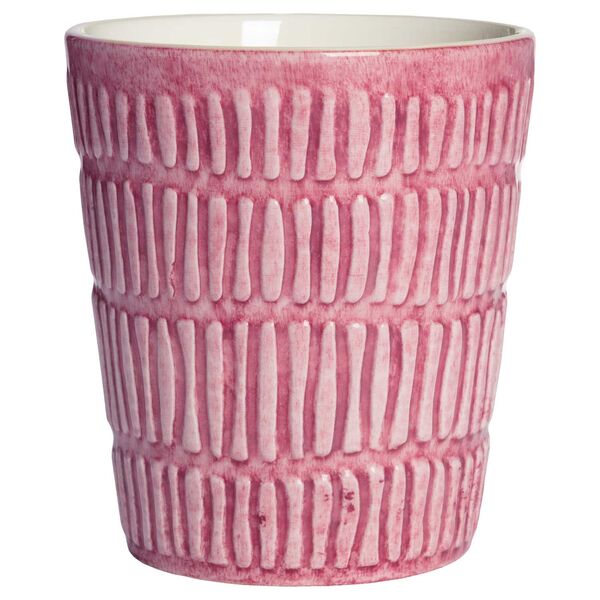 Stripes Mugg 30 cl Rosa