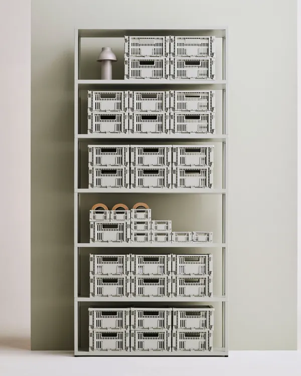 Colour Crate Medium Oppbevaring Grey