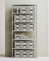 Colour Crate Medium Oppbevaring Grey