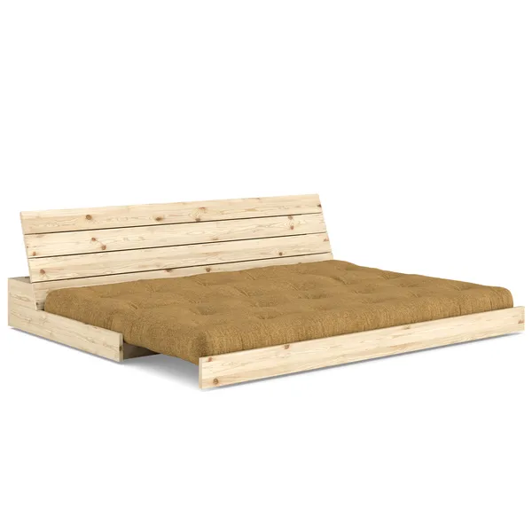 Karup Base Sovesofa Med 5-Lags Madras Raw/Golden Ochre