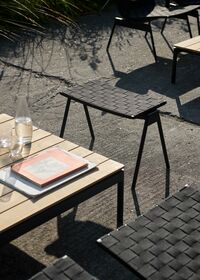 Ville AV50 Salongbord 90x90 cm Warm Black