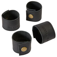 Camou Serviettringer 4-pk Sort