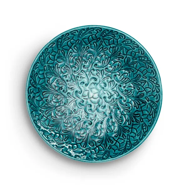 Lace Tallerken Ø20cm Ocean