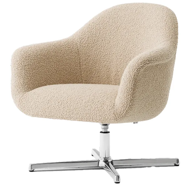 Harbour Loungestol Med Dreiefot Baena 15 / Aluminium