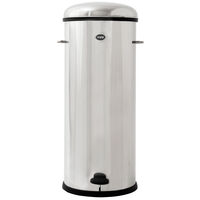 17 Pedalspand Rustfrit Stål 30 L