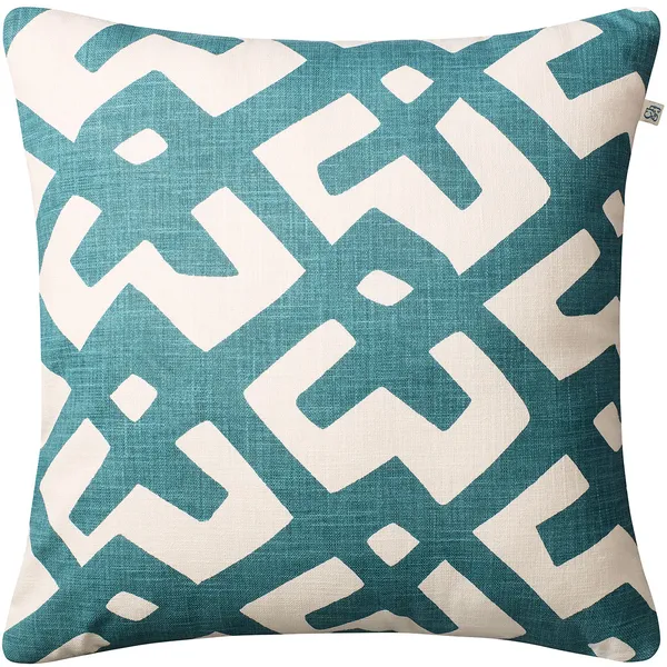 Dadra Pude 50x50 cm Heaven Blue / Off White