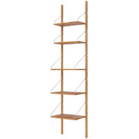 Library Hylle 185x2455 cm Eik