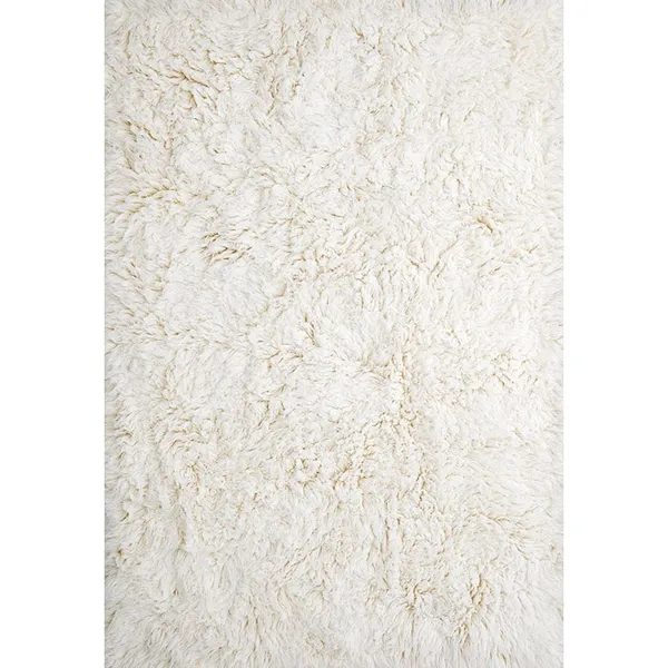 Shaggy Ryatæppe 250X350 cm Elfenbenshvidt