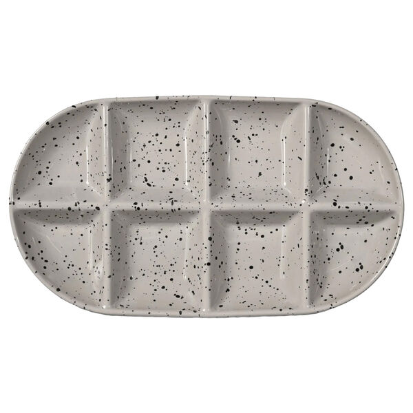 Ditte Serveringsskål 20x36 cm Grå
